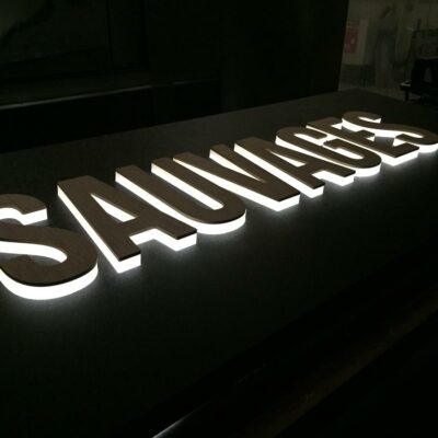 Caisson lumineux LED