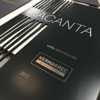 plaque signature aluminium