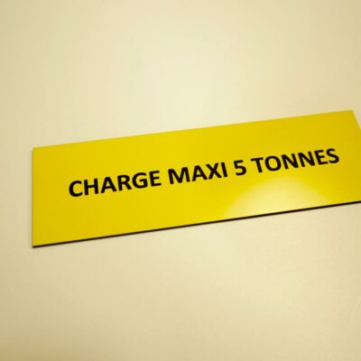 plaque trolase jaune
