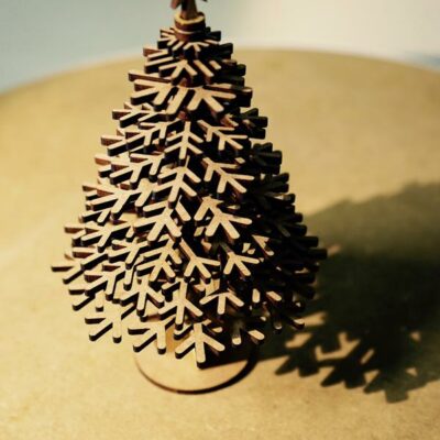 sapin découpe laser