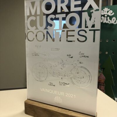 trophée Plexi gravé